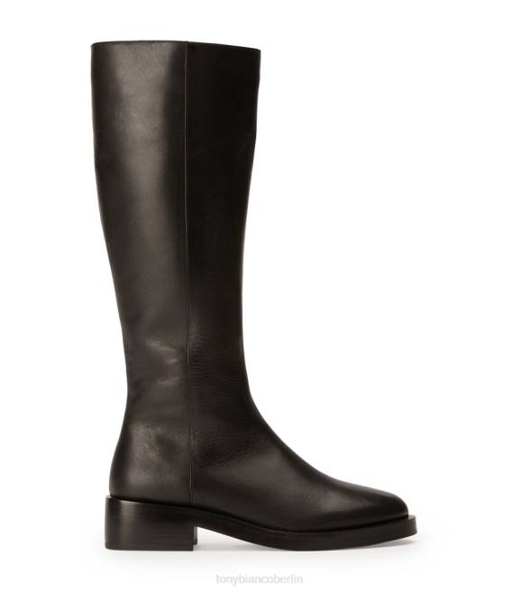 kniehohe Stiefel| de Tony Bianco Frauen Torres-Kalbsstiefel schwarze Komo 4624414